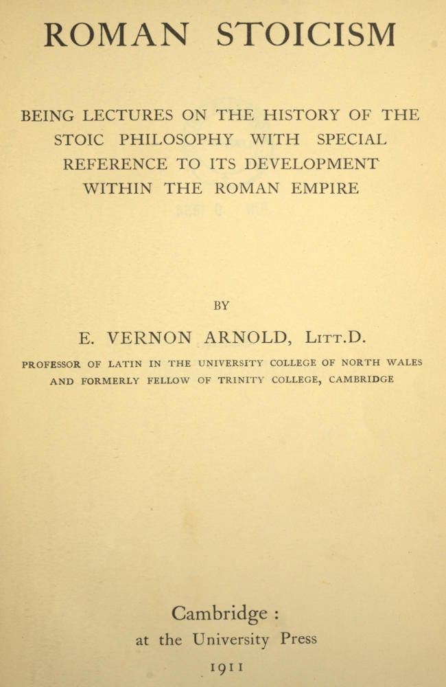 Roman Stoicism