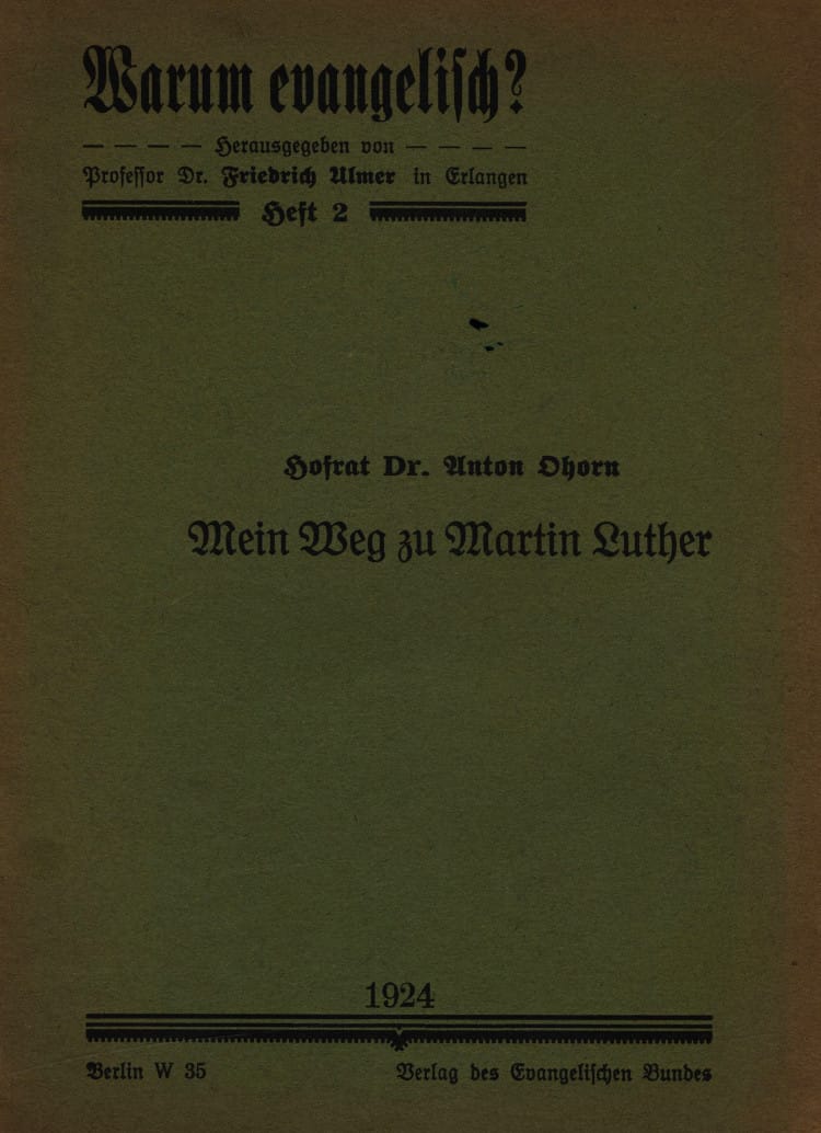 Mein Weg zu Martin Luther