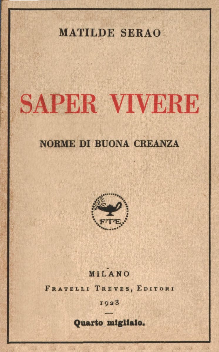 Saper vivere: Norme di buona creanza