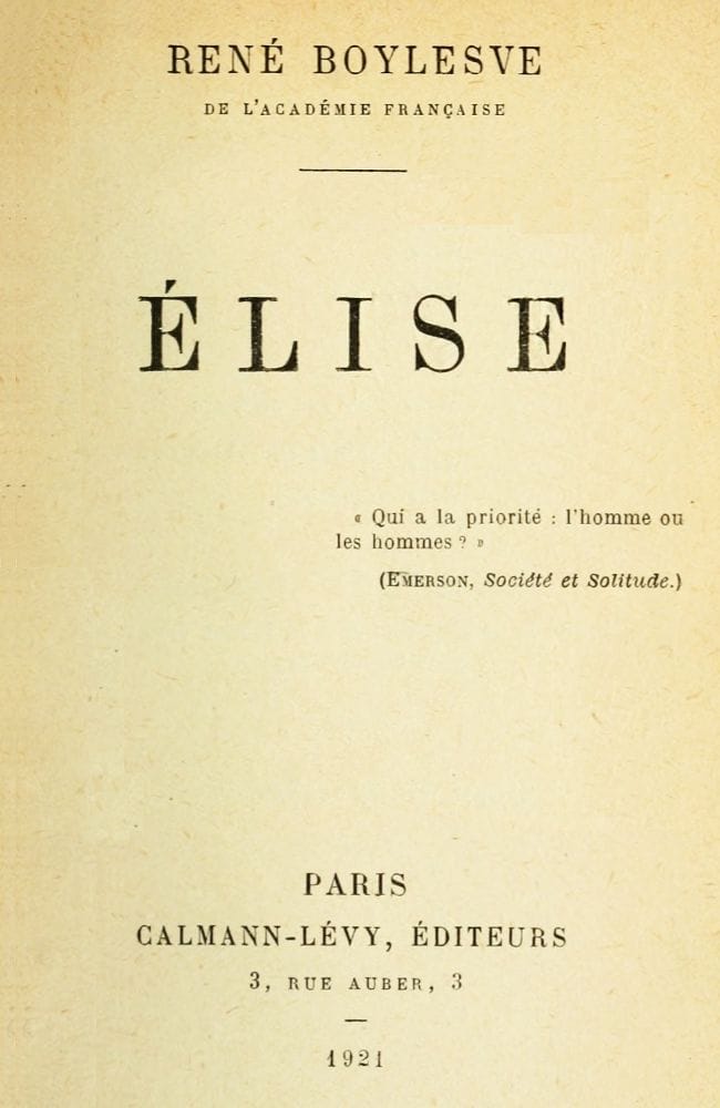 Élise