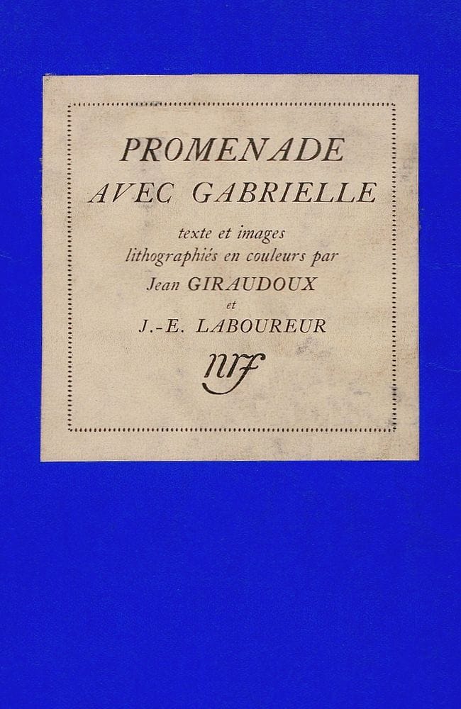 Promenade avec Gabrielle