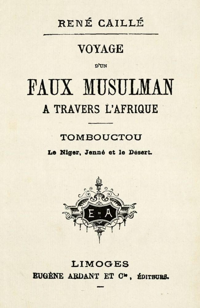 Voyage d'un faux musulman à travers l'Afrique