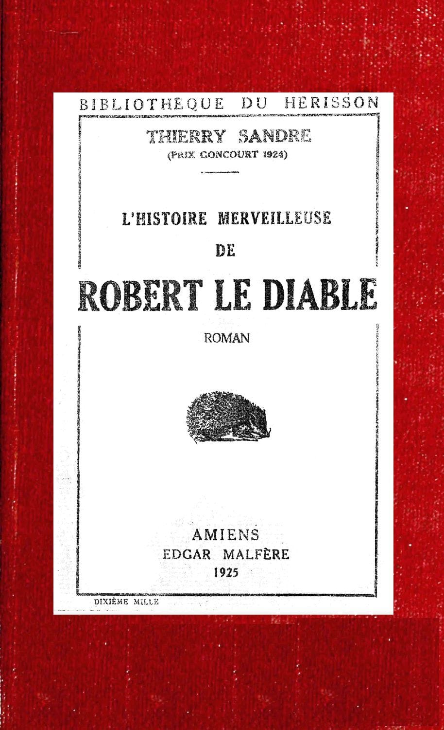 L'Histoire merveilleuse de Robert le Diable
