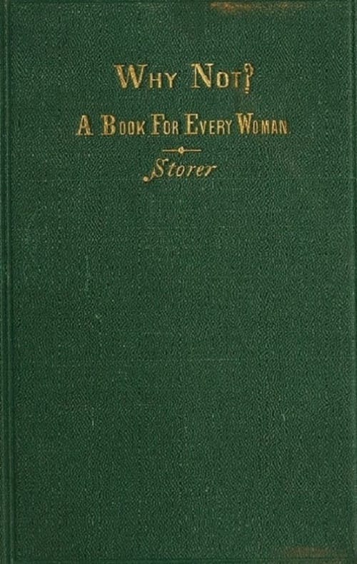 Why not? A book for every woman
