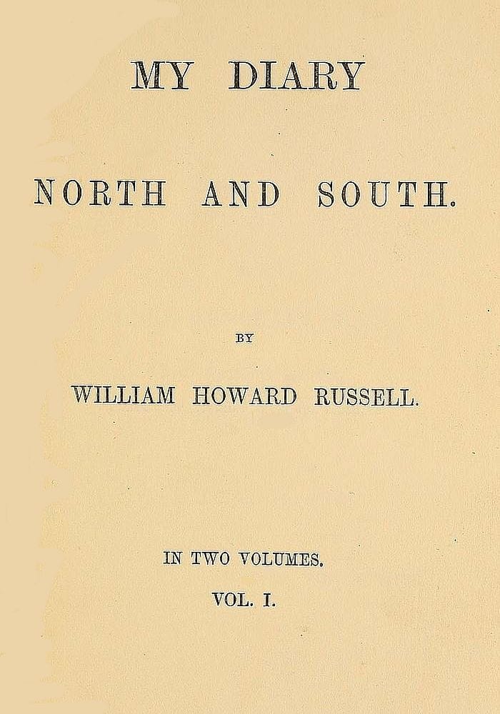 My Diary: North and South (vol. 1 of 2)
