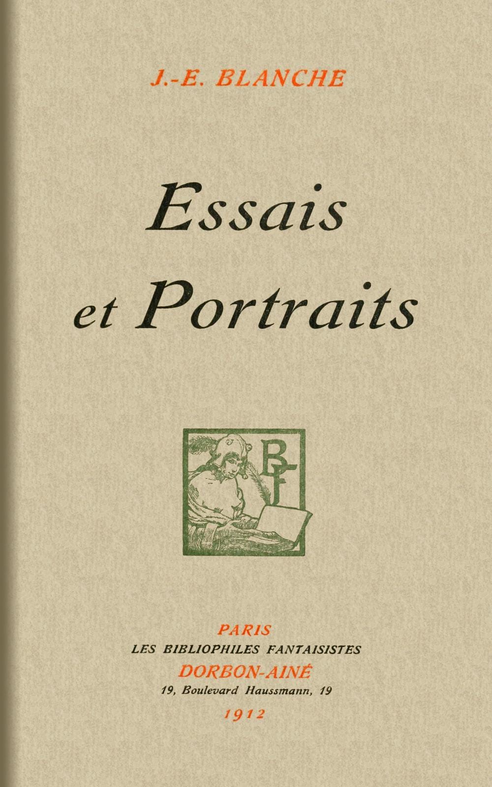 Essais et portraits