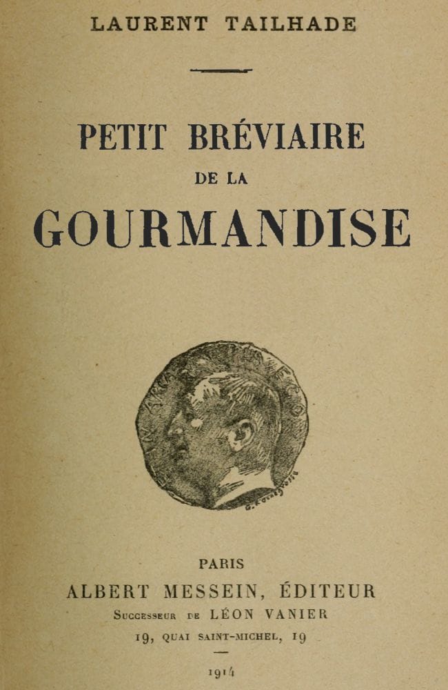 Petit bréviaire de la Gourmandise