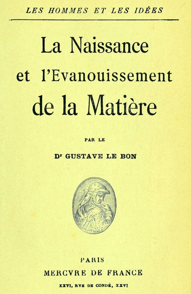 La Naissance Et L'évanouissement De La Matière