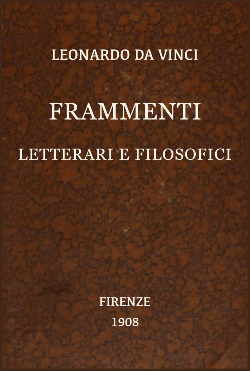 Frammenti Letterari E Filosofici