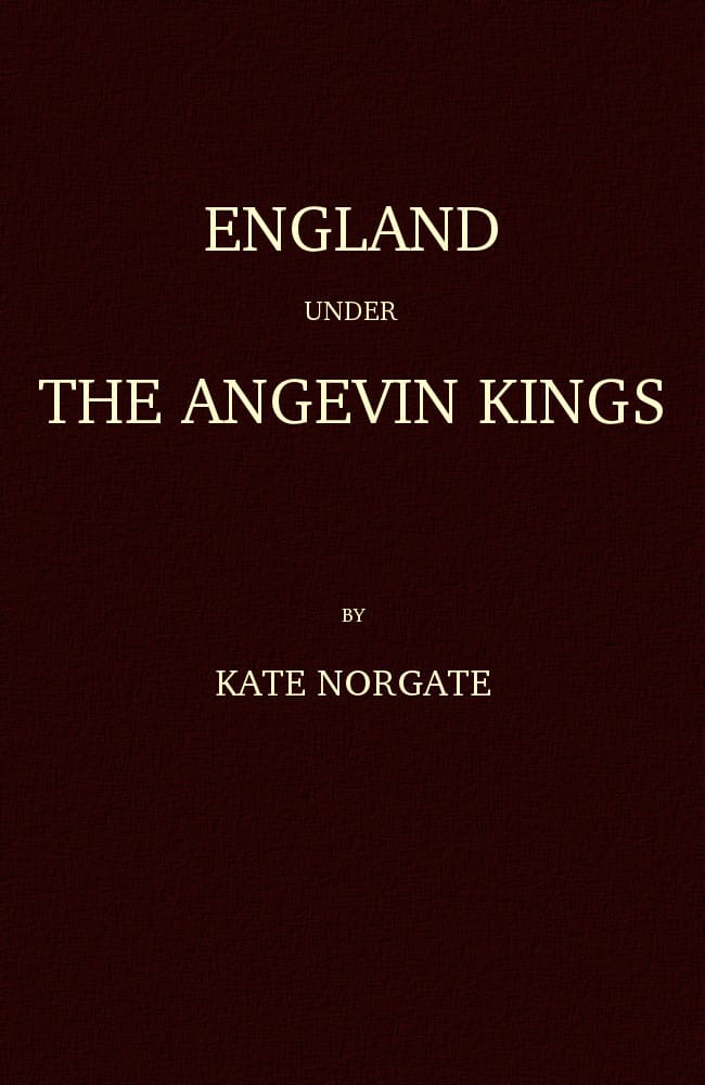 England Under the Angevin Kings, Volumes I and II