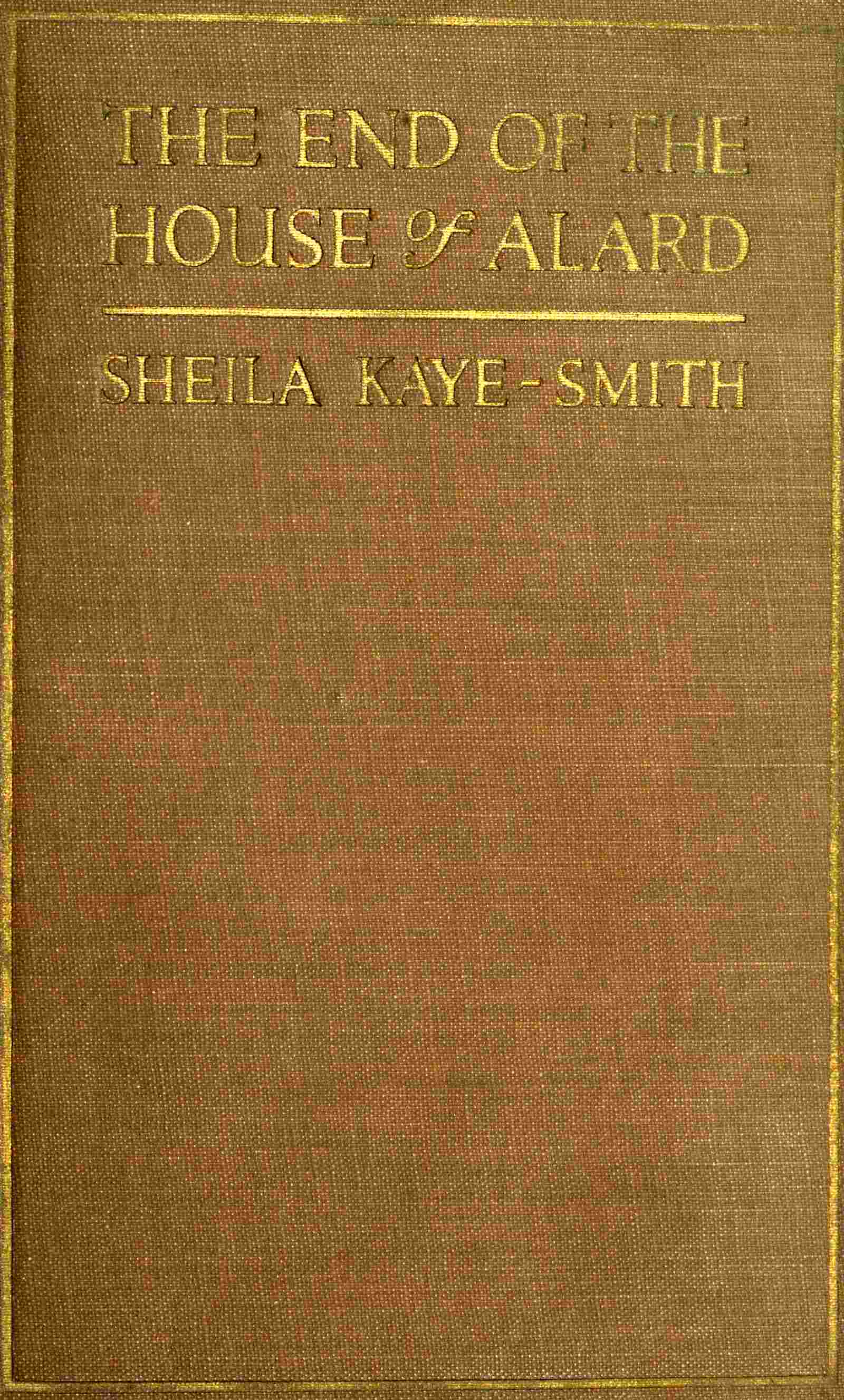 The End of the House of Alard