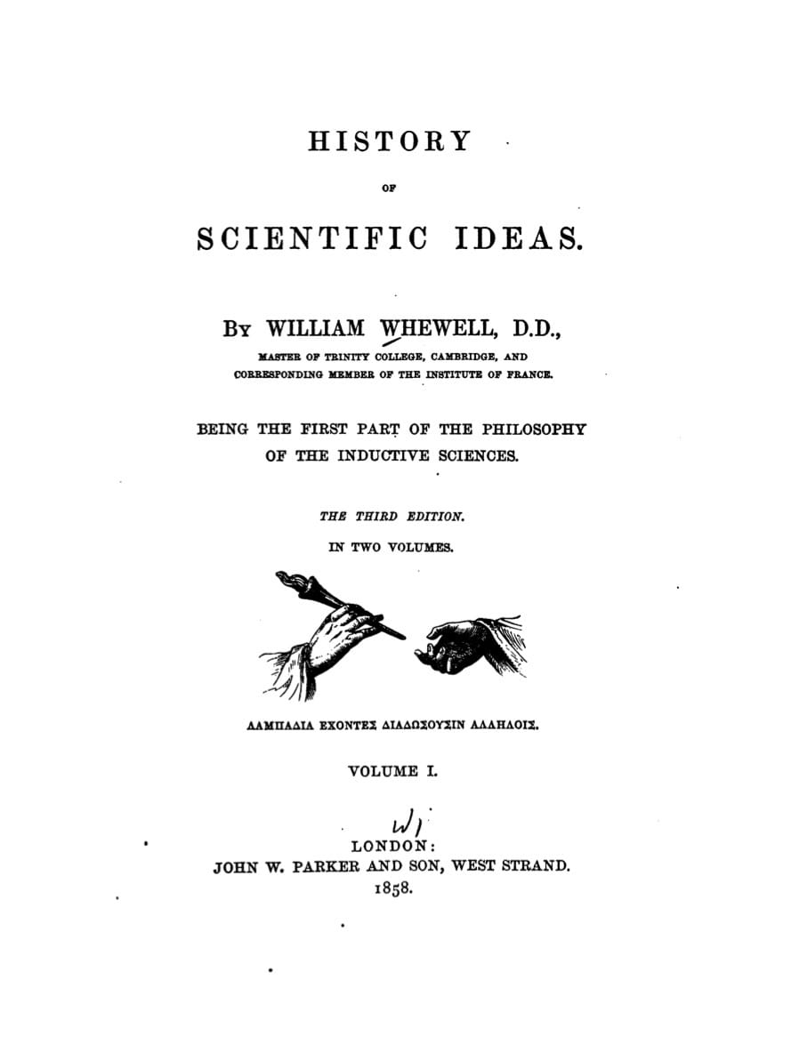 History of Scientific Ideas