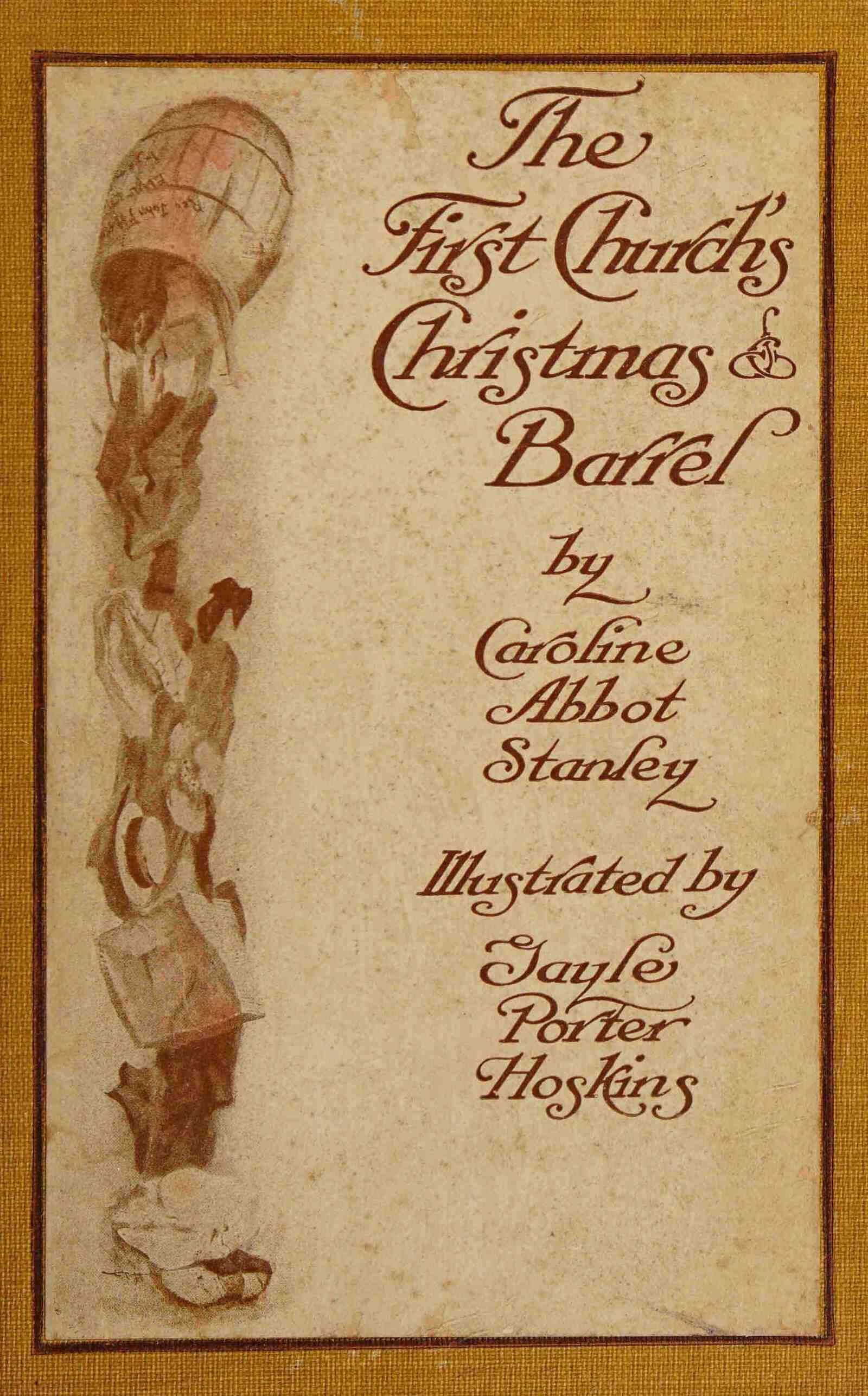 The First Church's Christmas Barrel