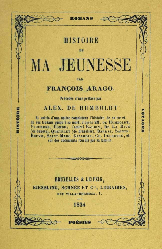 Histoire De Ma Jeunesse