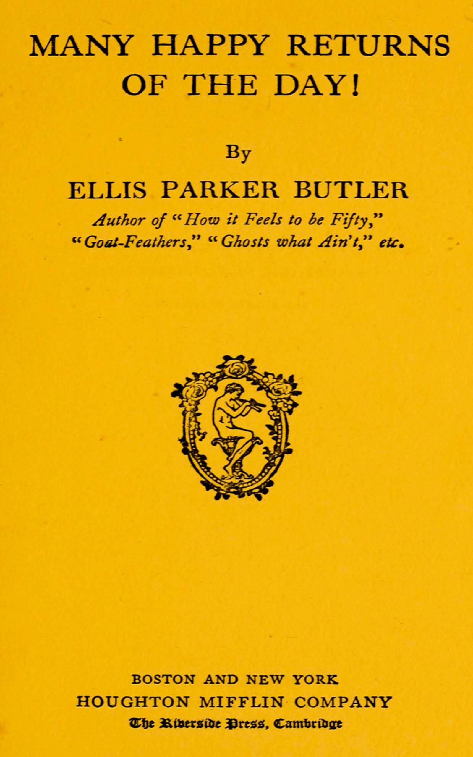 Many Happy Returns of the Day!