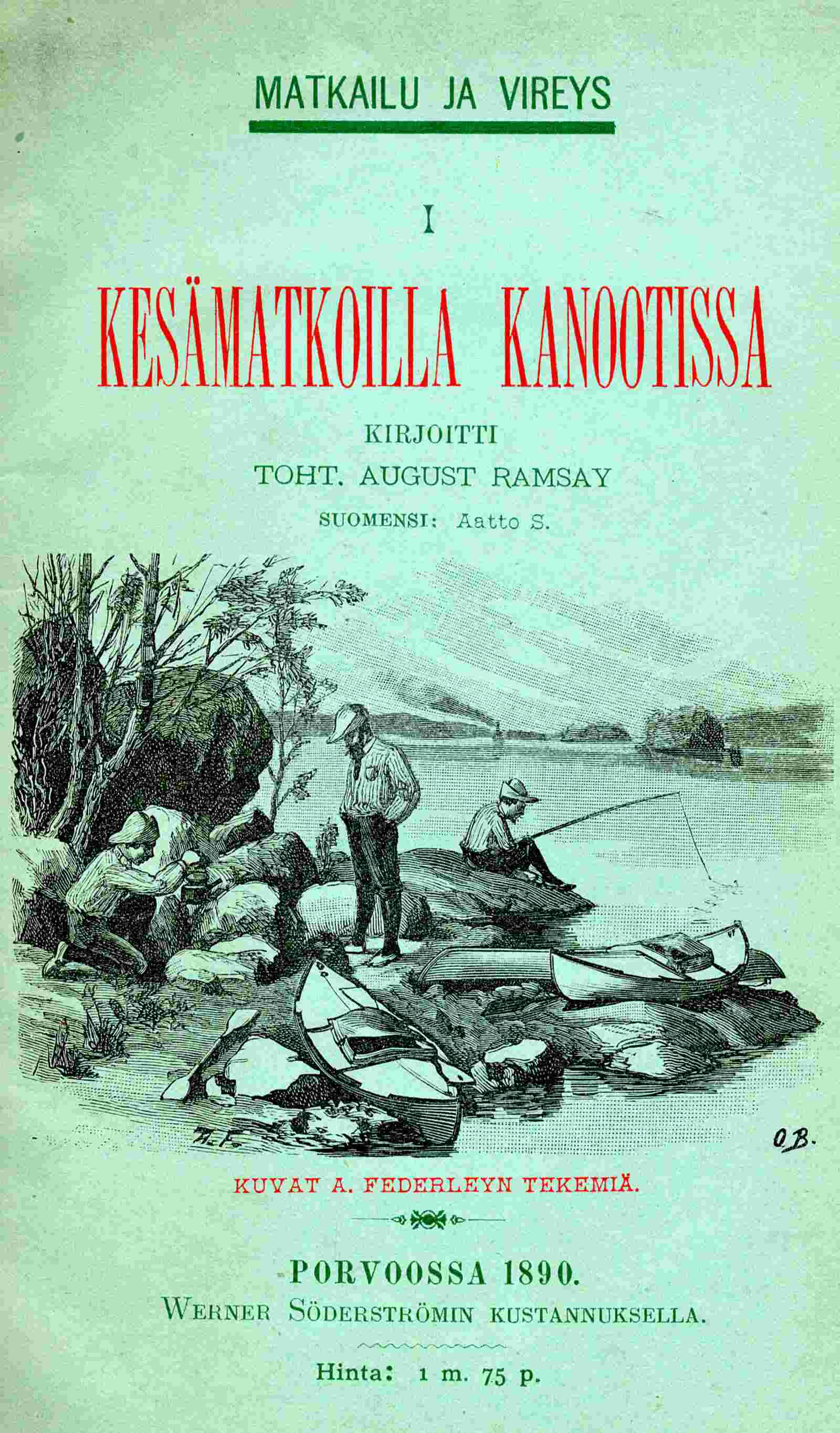 Kesämatkoilla Kanootissa
