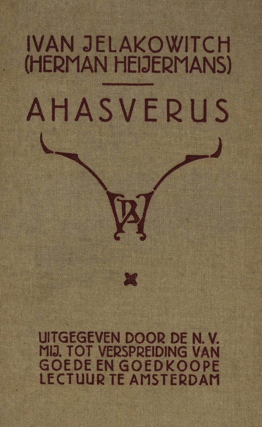 Ahasverus: Dramatische Episode in Één Bedrijf
