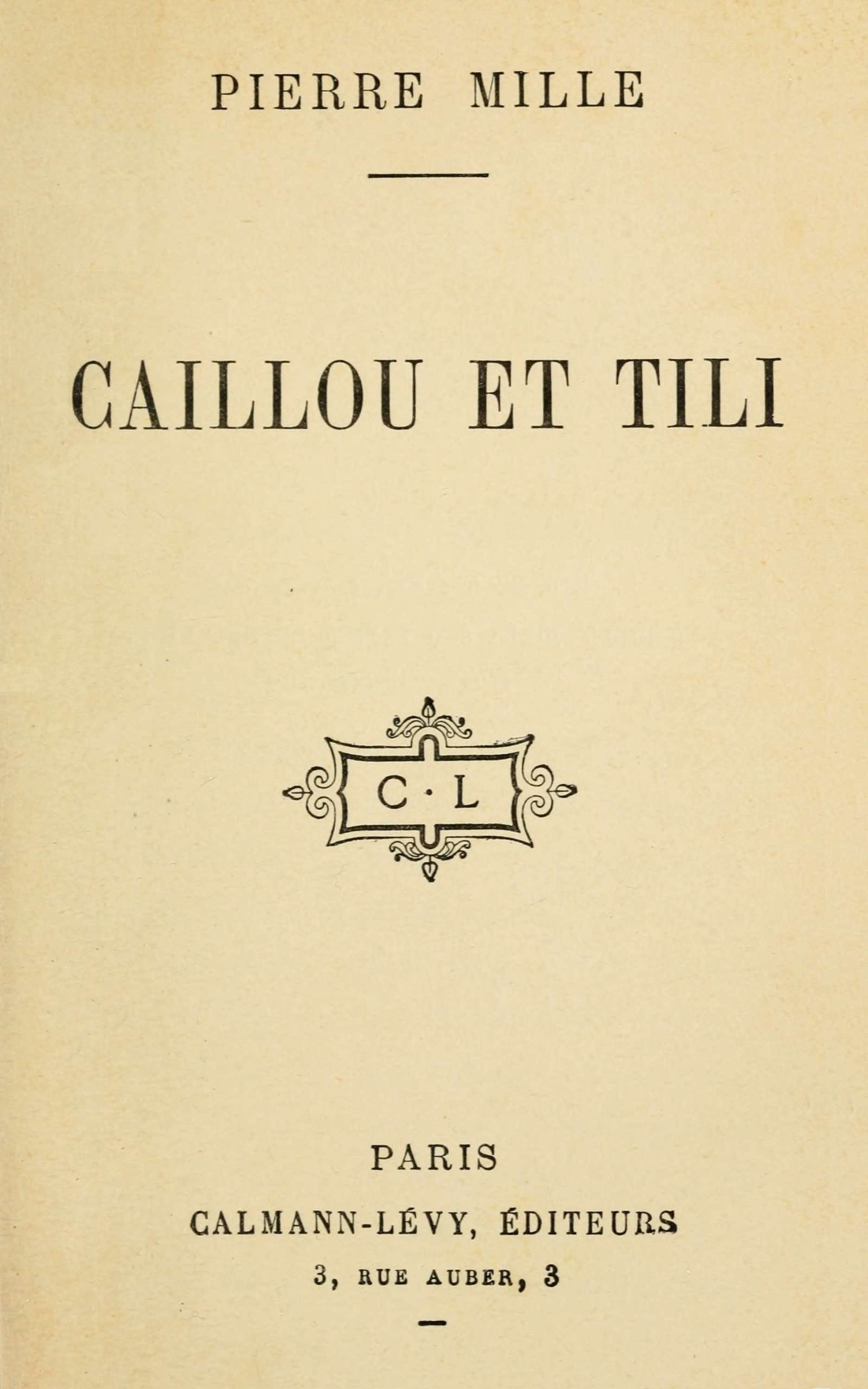 Caillou Et Tili