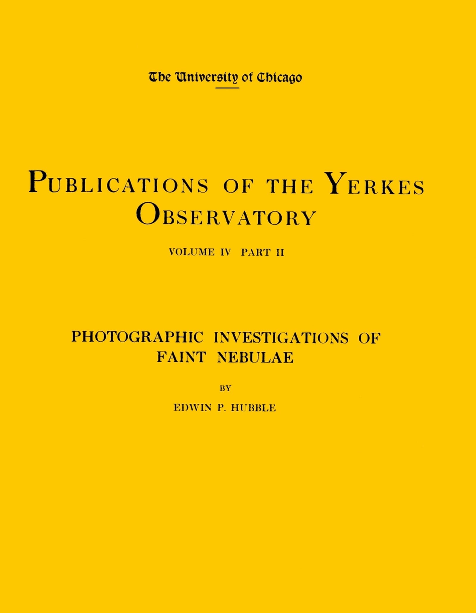 Photographic Investigations of Faint Nebulae