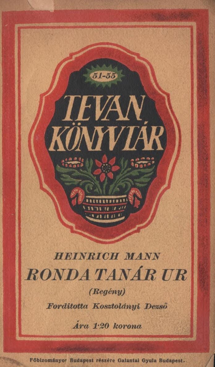Ronda Tanár Ur (regény)