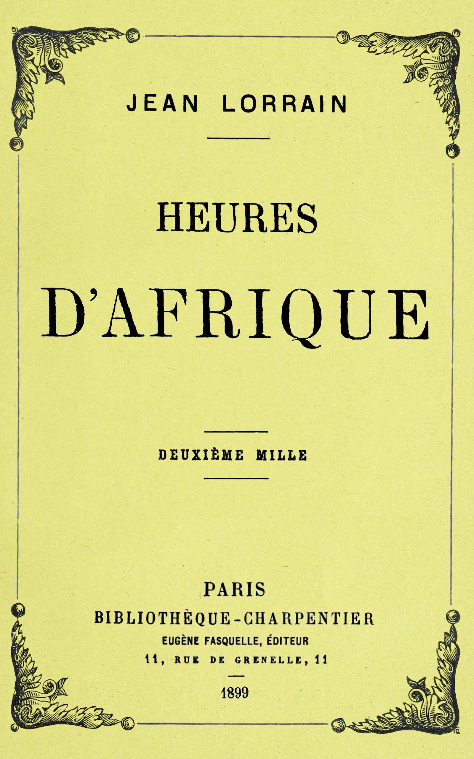 Heures D'afrique