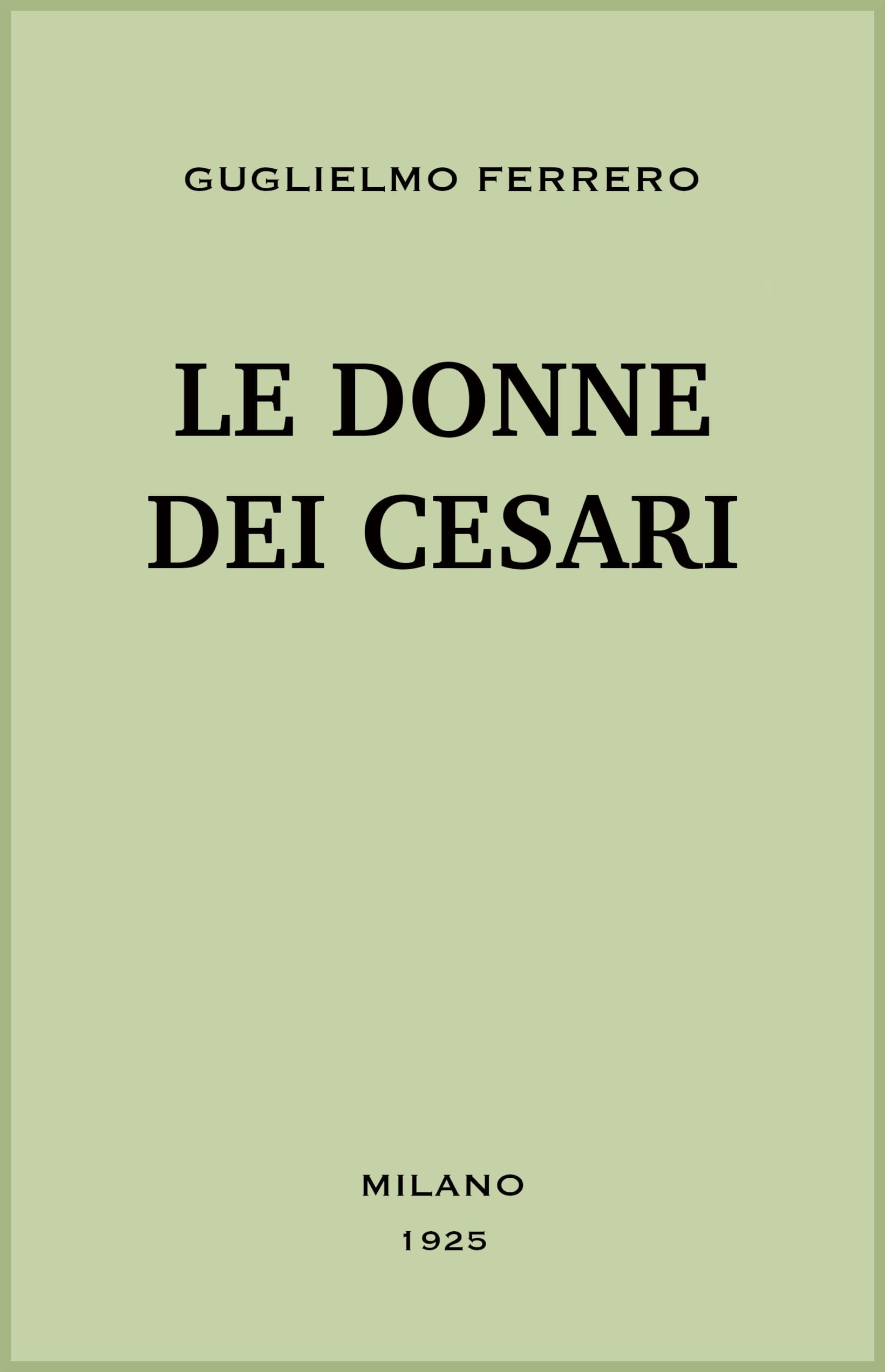 Le Donne Dei Cesari