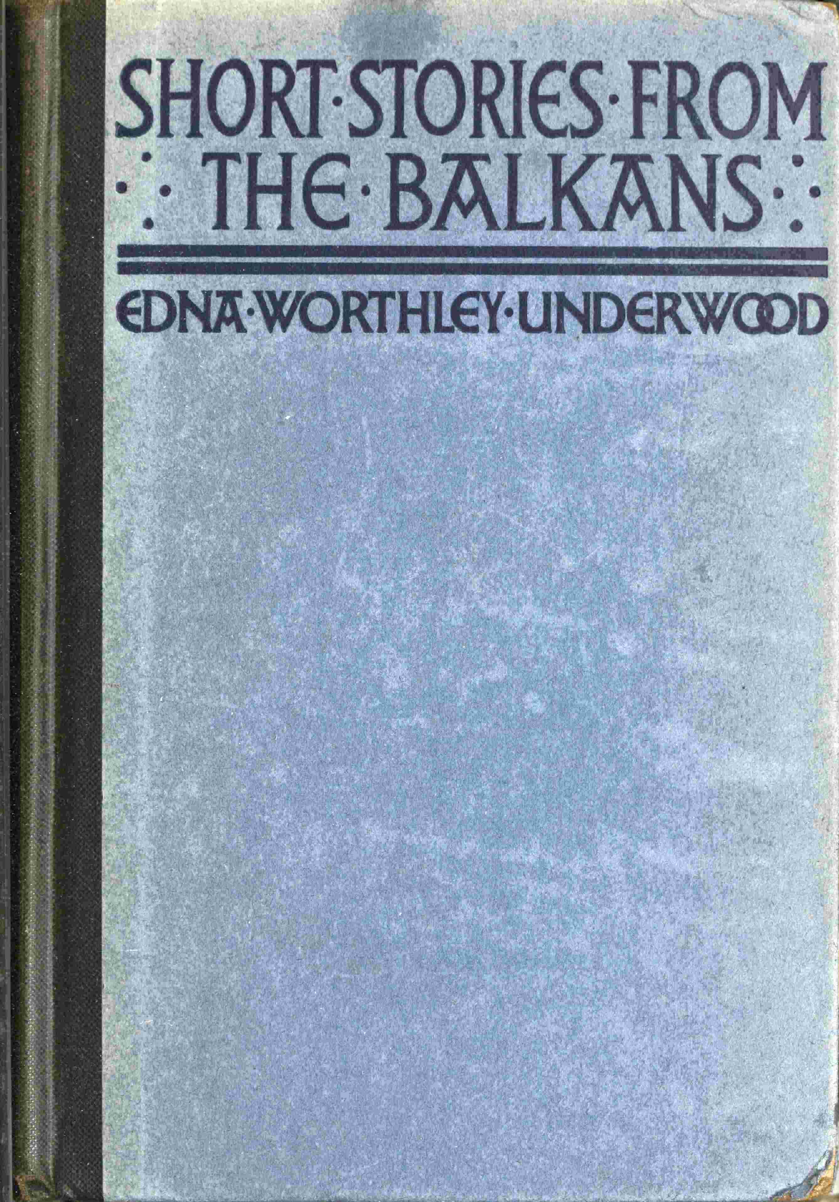 Short Stories from the Balkans