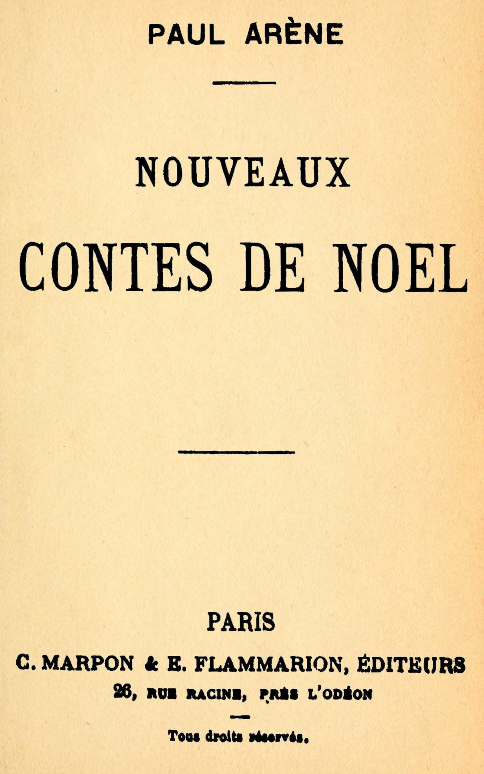 Nouveaux Contes De Noël