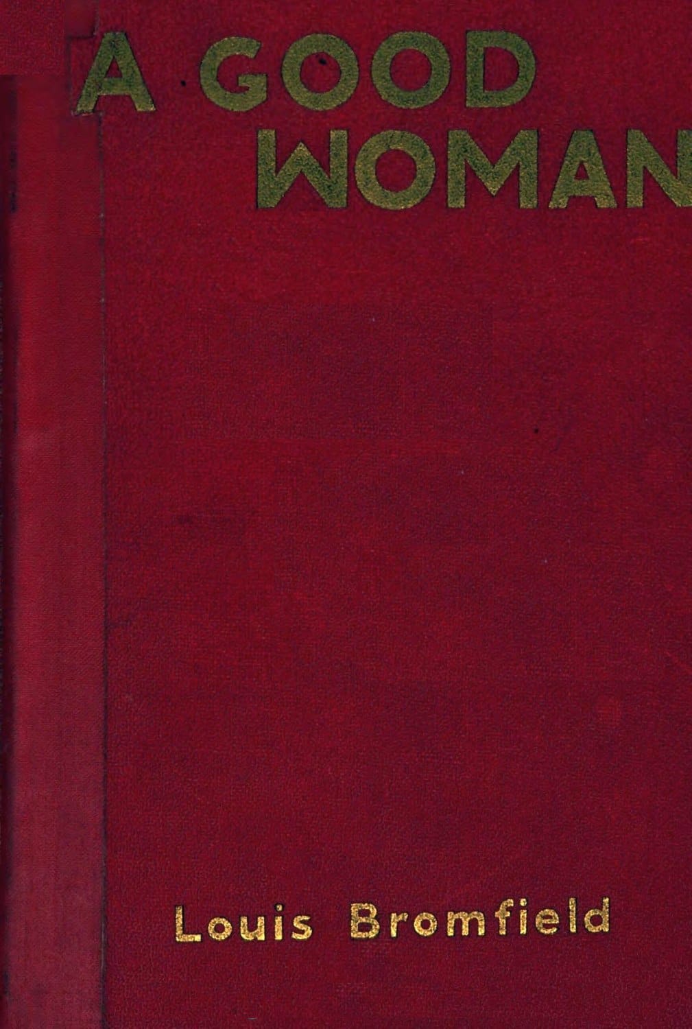 A Good Woman