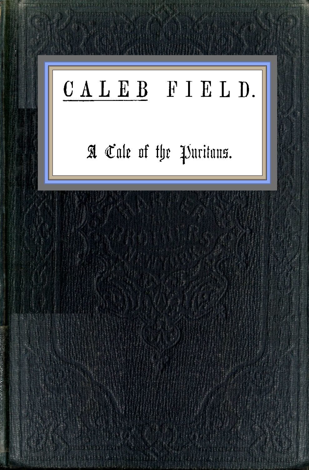 Caleb Field: A Tale of the Puritans