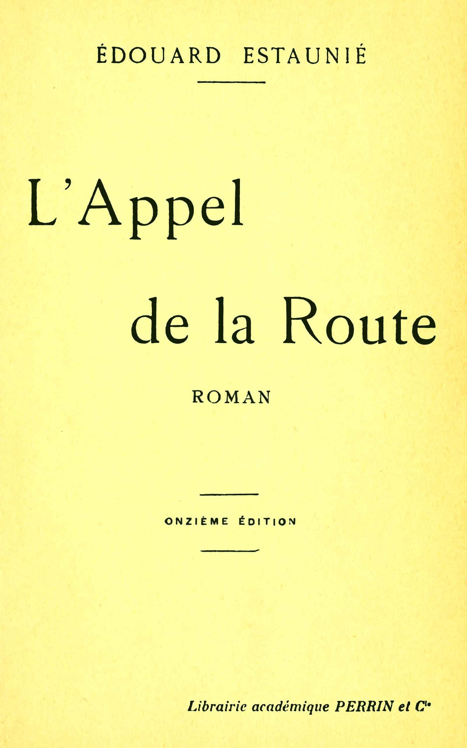 L'appel De La Route