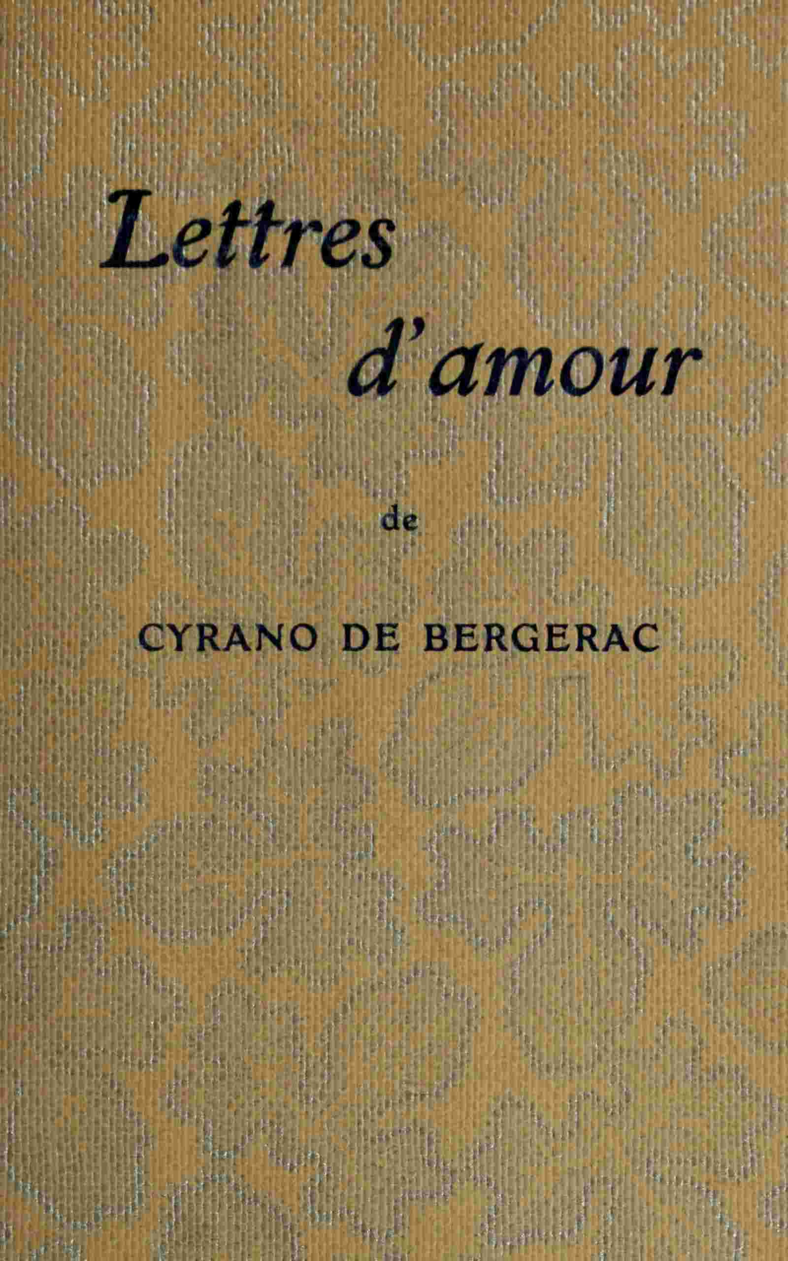 Lettres D'amour