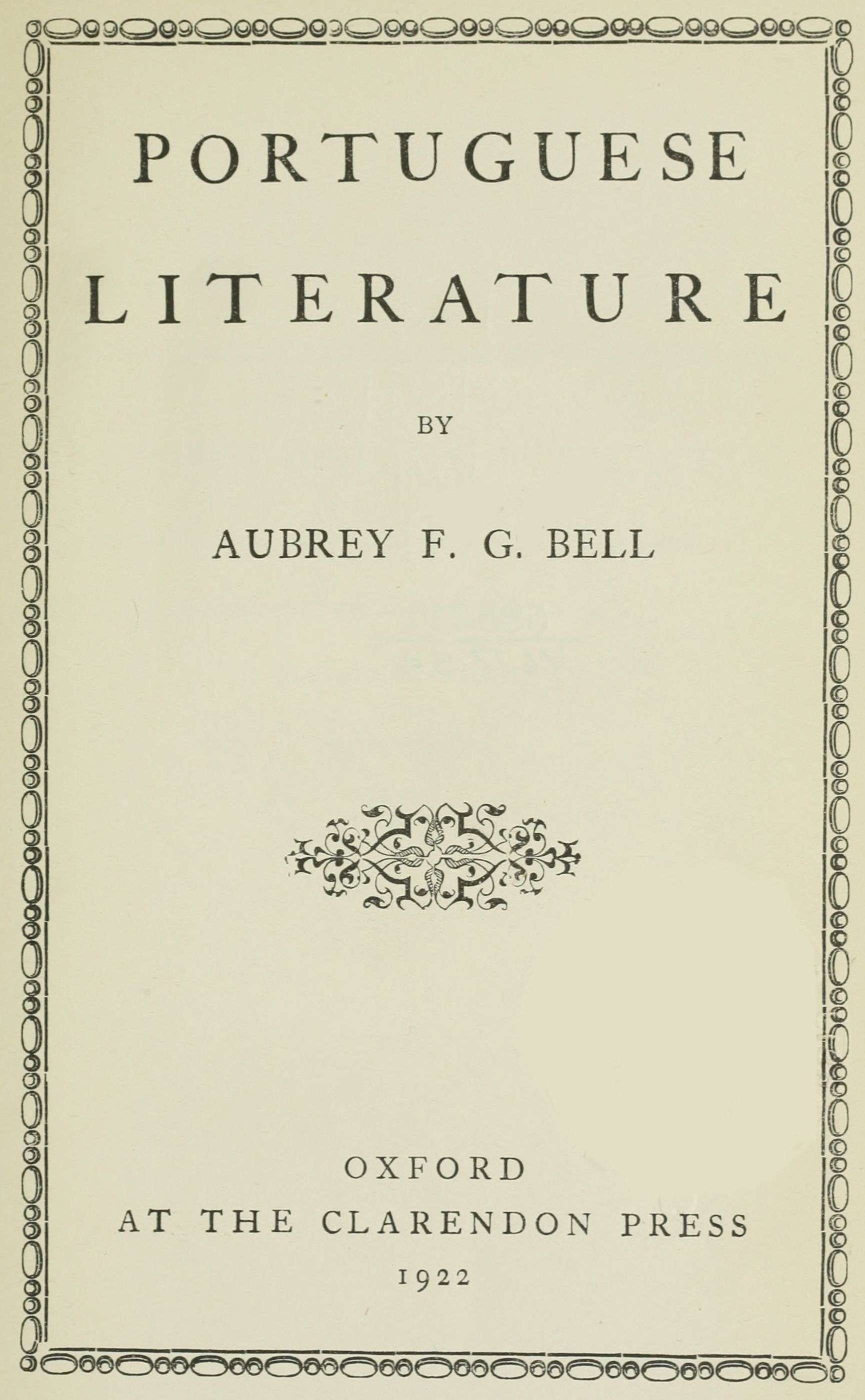 Portuguese Literature