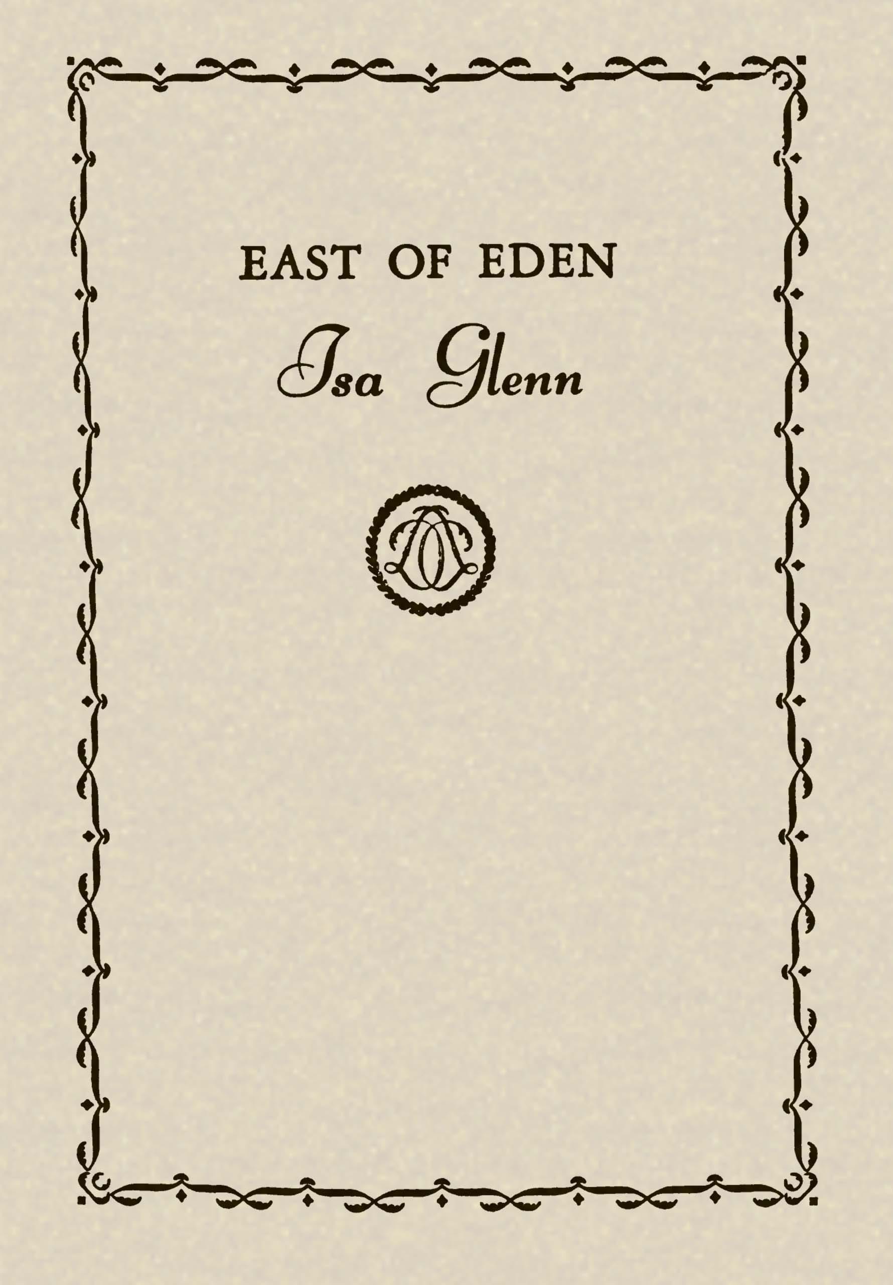 East of Eden