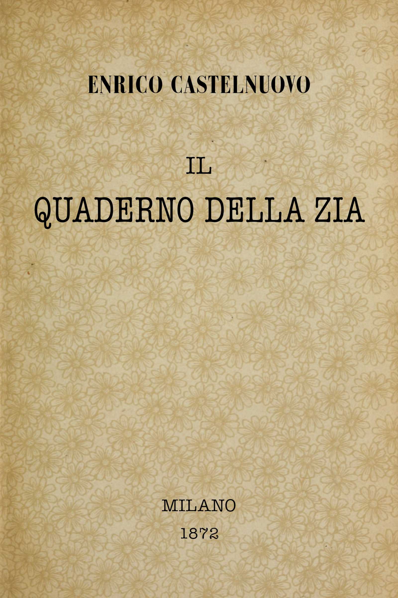 Il Quaderno Della Zia: Novella