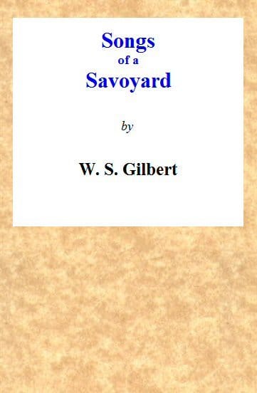 Songs of a Savoyard