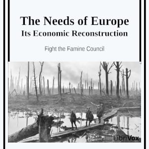 Needs of Europe, Its Economic Reconstruction