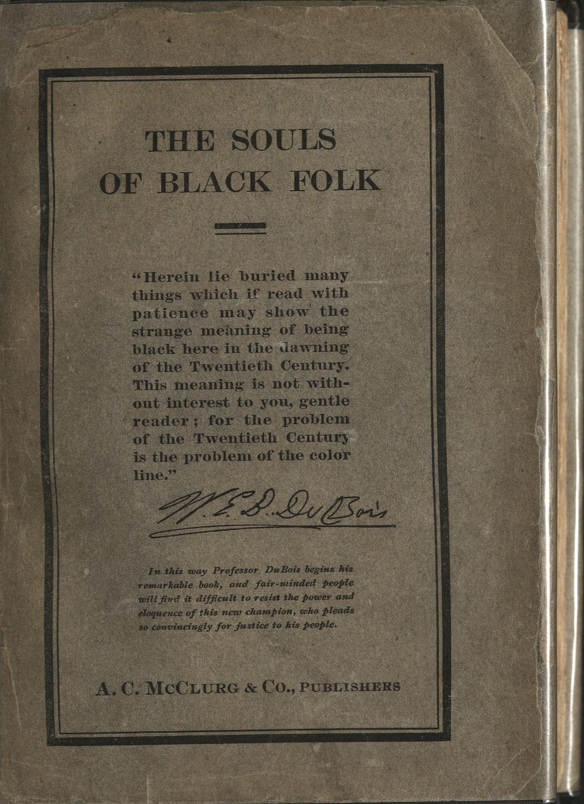 The Souls of Black Folk