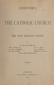 History of the Catholic Church in the New England states