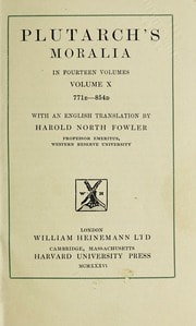 Plutarch's Moralia