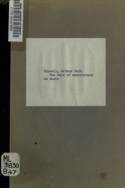 The role of expectation in music; a study in the psychology of music
