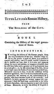 Titus Livius's Roman history
