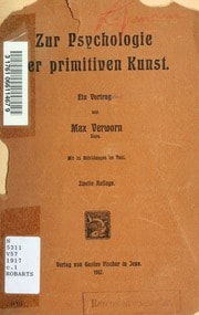 Zur Psychologie der primitiven Kunst