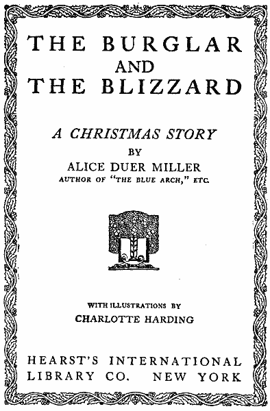 The Burglar and the Blizzard: A Christmas Story