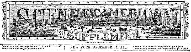 Scientific American Supplement, No. 832, December 12, 1891