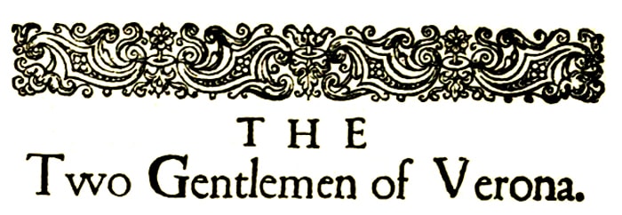 The Two Gentlemen of Verona