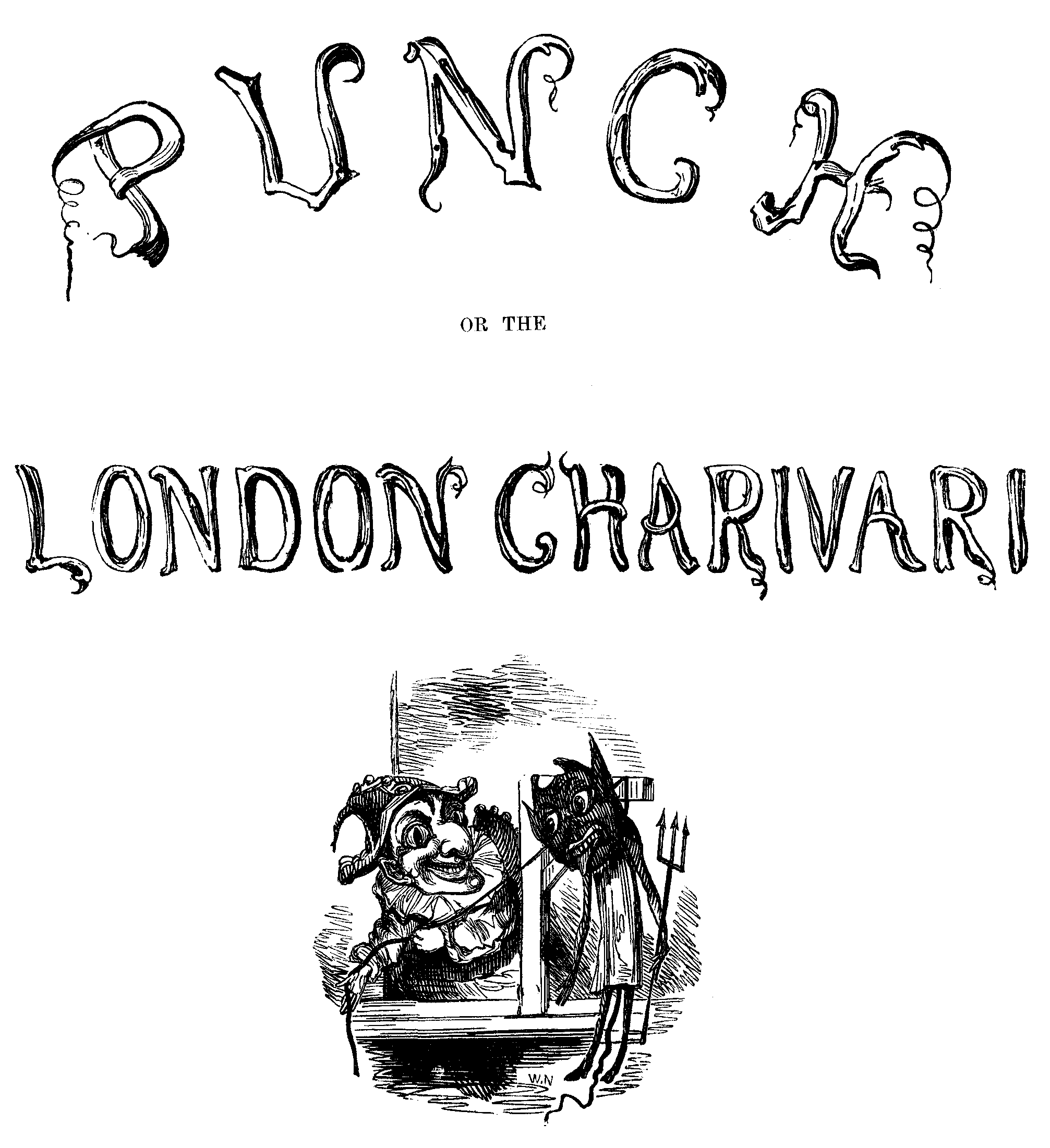 Punch, or the London Charivari, Volume 1, Complete