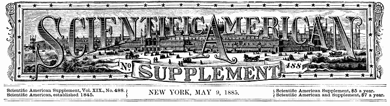 Scientific American Supplement, No. 488, May 9, 1885