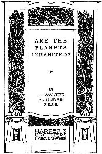 Are the Planets Inhabited?