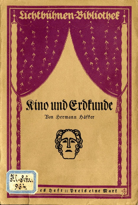 Kino Und Erdkundelichtbühnen-Bibliothek Nr. 7